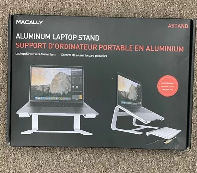 Macally Aluminium Laptop Stand To Improved Posture- For Macbook Air/pro & Others • $19