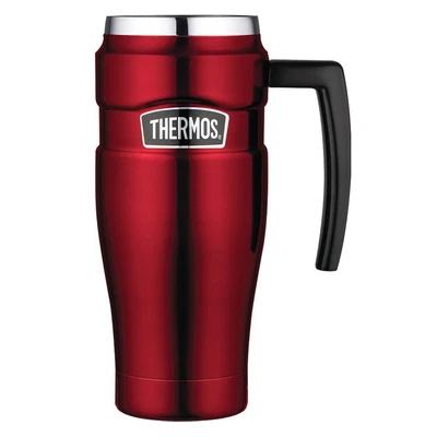 $34 • Buy NEW Thermos Stainless Steel King Travel Mug Red 470ml