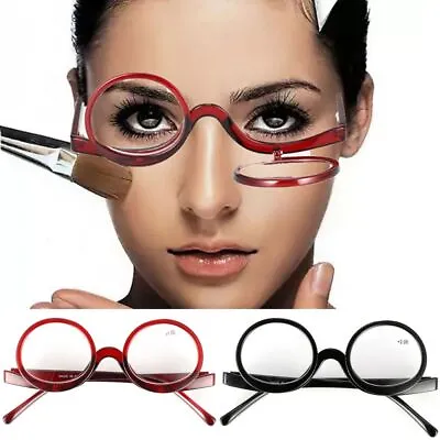 Magnifying Presbyopic Glasses Makeup Eyewear Reading Glasses Folding Clamshell • £5.42