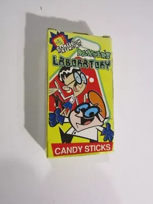 Thornycroft Candy Sticks 1999 Dexters Laboratory Cartoon  Packet & Slide   (e38) • £3.99
