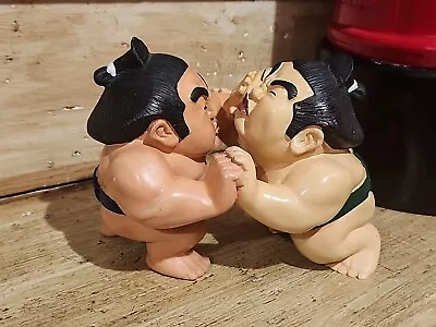 Vintage Sogo Horei Co. Ltd. Tokyo Japan  Japanese SUMO Wrestling Figures RARE • £36