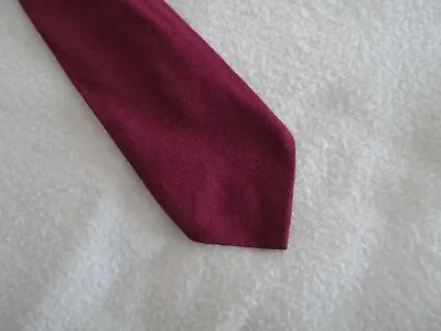 Neck Tie Mauve Magenta Burgundy Woven • $5.95