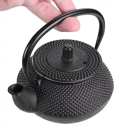 Liseng Japanese Style Cast Iron Teapot With Infuser Stovetop Safe Cast Iron Te • £20.90