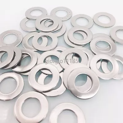 US Stock 50pcs M12 12mm 304 Stainless Steel Metric Flat Washer Washers • $14.87