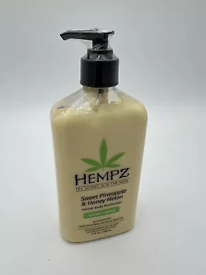 Hemp Sweet Pineapple Honey Melon Daily Herbal Body Moisturizer Lotion 17 Oz Seal • $22