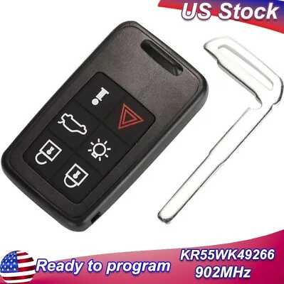 For Volvo S60 V60 XC60 XC70 S80 Remote Smart Key Fob KR55WK49266 902MHz 6 Button • $37.90