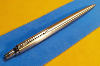 Vintage Parker Jotter BallPoint Pen Retro Stainless Steel Parker / EMPTY REFILL • $7.49