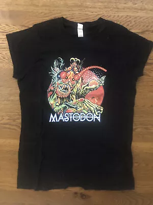 Mastodon Shirt Womens Pre-Loved Medium Size 100% Cotton • $35