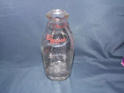 Rare Knudsen Bros Dairy Quart Milk Bottle - Waterbury Ct • $11.95