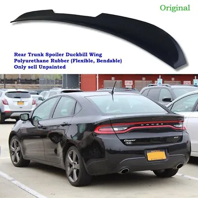 Flat Black 264GC Type Rear Trunk Spoiler Wing Fits 2013~2016 Dodge Dart Sedan • $92.70