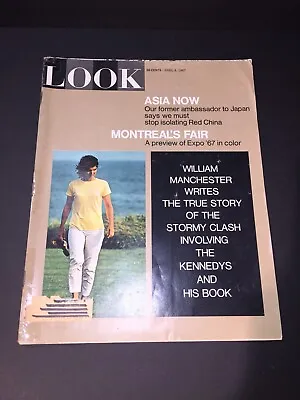 LOOK MAGAZINE APRIL 4 1967 Vol 31 #7 Asia Japan Montreal Expo ‘67 Kennedy Deaths • $19.99