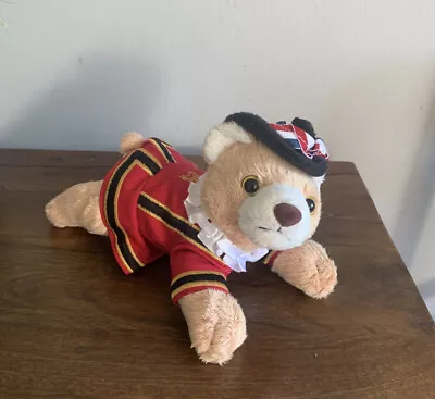 £34.06 • Buy Beefeater Royal Guard Bear British Queen London Keel Toy On Tummy Plush 8” Long