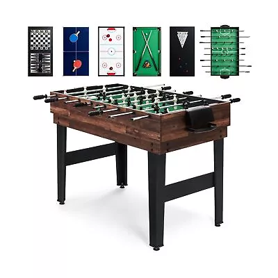 Best Choice Products 2x4ft 10-in-1 Combo Game Table Set For Home Game Room ... • $181.25