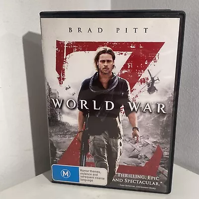 World War Z (DVD 2013) Brad Pitt - Horror 🩸 • $6.90