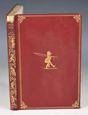 A.A. MILNE Now We Are Six Illustrated By Ernest Shepard Methuen Deluxe 1927 1st • £0.99