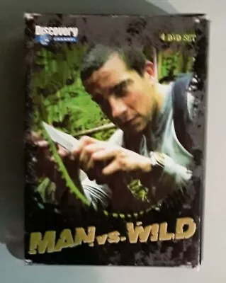 Discovery Channel  MAN VS. VS WILD  The Complete First One 1 Season  DVD • $23.47