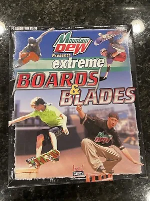 SEALED Mountain Dew Extreme Boards And Blades Pc Big Box • $20