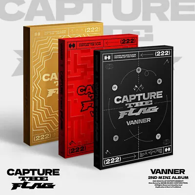 VANNER CAPTURE THE FLAG 2nd Mini Album CD+Phobook+Photocard+Etc+Tracking Number • $32.39