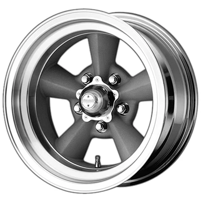$176 • Buy American Racing VN309 Torq Thrust Original 15x8.5 5x4.75  -24mm Silver Wheel Rim