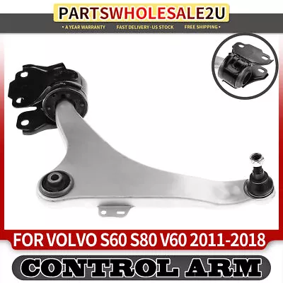 Front Left LH Lower Control Arm For Volvo S60 2011-2018 S80 V60 With Ball Joint • $85.99