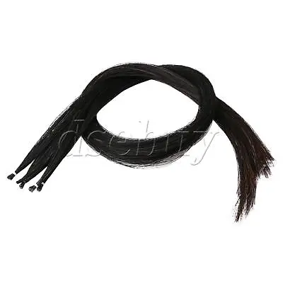 Violin Bow Hair Horse Hair Horse Hair For Violin Bow Parts Black • $11.74