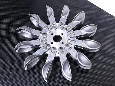 Aluminum Pelton Water Wheel For Micro Hydro Generator / Turbine • $39.99