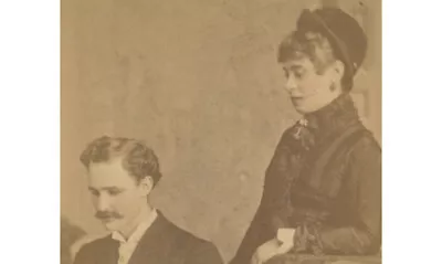 $59.90 • Buy Richmond, Va, Cdv Photo Man/lady Id On Back Mr Mcdowel + Mattie Pugh