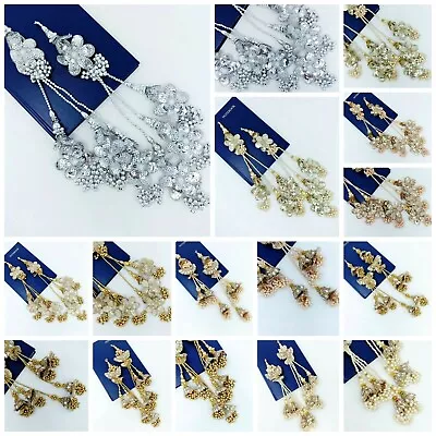 12 Cm Long Tassel Latkan For Blouse Lehenga Wedding Dress Edging Gold Silver • £12.47