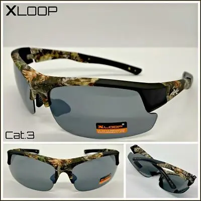 Men MILITARY TACTICAL Wrap Around Safety SUNGLASSES Anti Glare Shatterproof Lens • $14.99