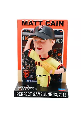 6/12 SF Giants Matt Cain Perfect Game Bobblecard Bobblehead SGA San Francisco • $18