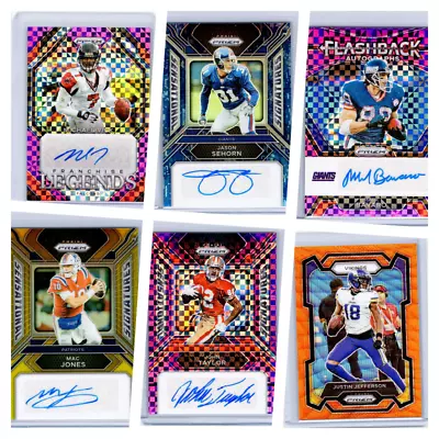 2023 Panini Prizm Football #'d Hobby Parallels Inserts & Autographs - You Pick • $2.99