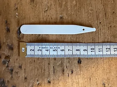 4  (10CM) WHITE STICK IN PLASTIC PLANT LABELS Garden Outdoor Indoor Marker UK • £0.99