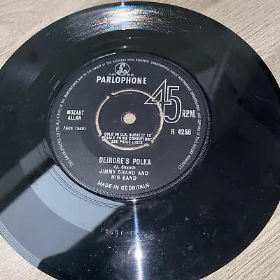 £4.50 • Buy JIMMY SHAND AND HIS BAND GAY GORDONS Deirdre’s Polka7  Single Plain  Sleeve Rare