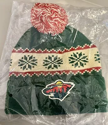 Minnesota Wild Stocking Hat Cap Winter NHL Promo Bally Sports North Toyota New • $10