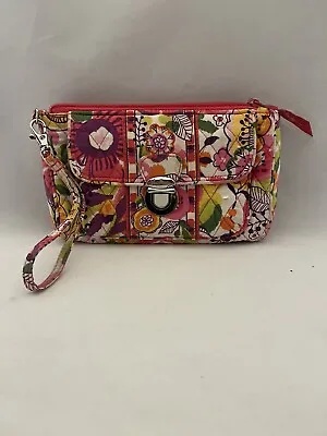 Vera Bradley Wristlet In Clementine USED AND WASHED • $10