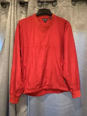 Vintage Antigua Windbreaker Jacket Red • $25