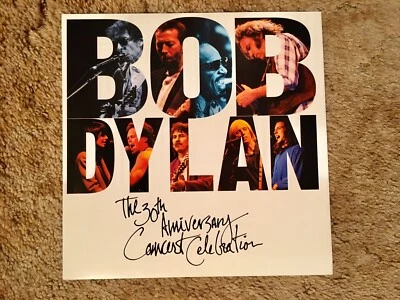 $7.99 • Buy Bob Dylan 30th Anniversary Concert Celebration Album Flat Poster Columbia 1993