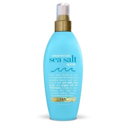 OGX Argan Oil Of Morocco Hair-Texturizing Sea Salt Spray Curl-Defining 6 Fl Oz • $23.32