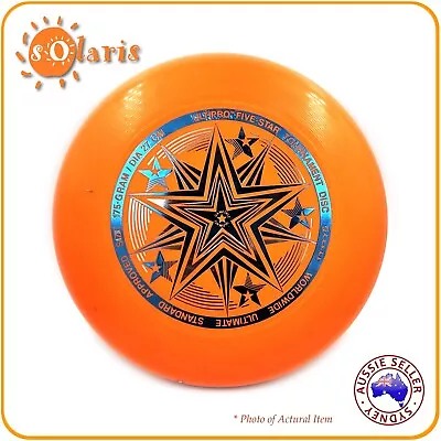 ULTIPRO FIVESTAR 175g Ultimate Frisbee Tournament Disc USA Ultimate Approved • £15.65