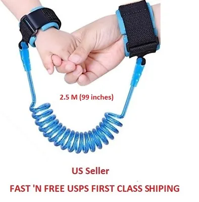 $11.95 • Buy Anti-Loss Strap Wrist Link Hand Harness Leash Band Safety For Toddlers Child Kid