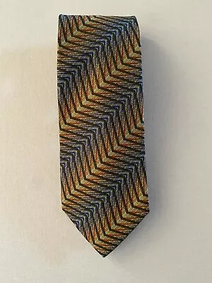 Missoni Silk Tie.56x3.75  Wide.new.italy. • $20.99