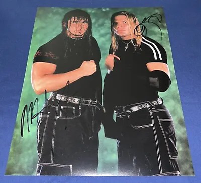 Hardy Boys Signed 11x14 Photo Matt Hardy Jeff Hardy Wwe Wrestling Aew Autograph • $62.99