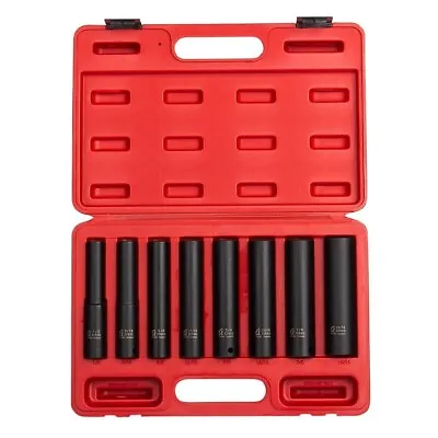 SUNEX 2848 8-Piece 1/2  Drive Extra Deep SAE Impact Socket Set NEW • $119.99