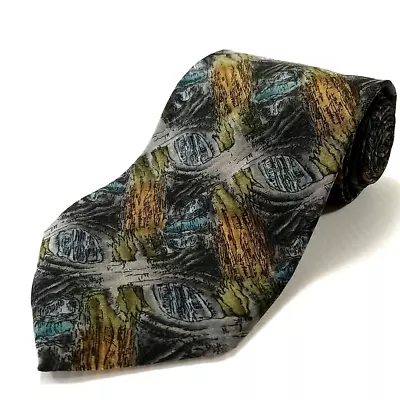 Jerry Garcia Collection 8 Luxury Tie Banyan Tree Silk Necktie Silk USA Made • $9.97