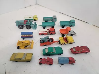 Lot Of 15+ Vintage Lesney Matchbox Cars And  Trucks • $9.99