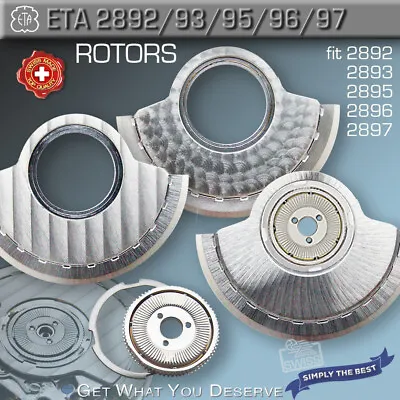 Rotors For Movement Eta 2892 2893 2895 2896 2897 -  Choose 6 Variations • $22