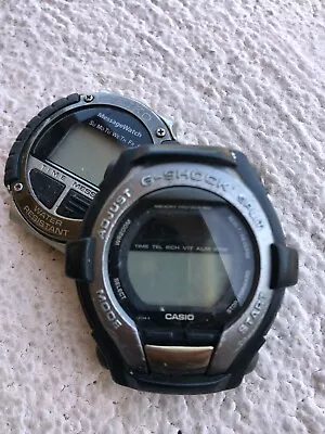 Vintage CASIO + Seiko Mens Digital Watch Lot (2) GT-000 NR / Parts / Repair • $9.99