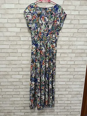 Valentina Russia Brand Long Floral Dress Size M • $27
