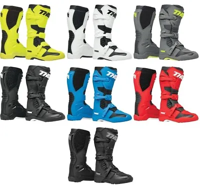 Thor Blitz XR Boots - Men's Sizes - Motocross Offroad Dirt Bike ATV Free Returns • $139.95