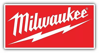Milwaukee Tools Tool USA Red Car Bumper Window Tool Box Sticker Decal 6 X3 • $4.25